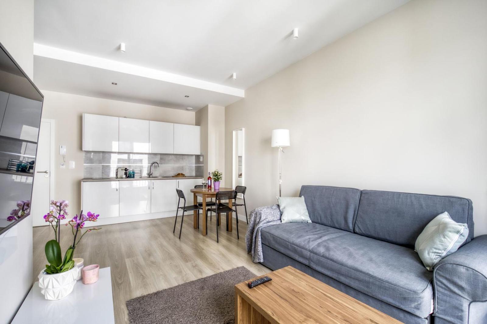 Moko City Apartments Varsovia Habitación foto