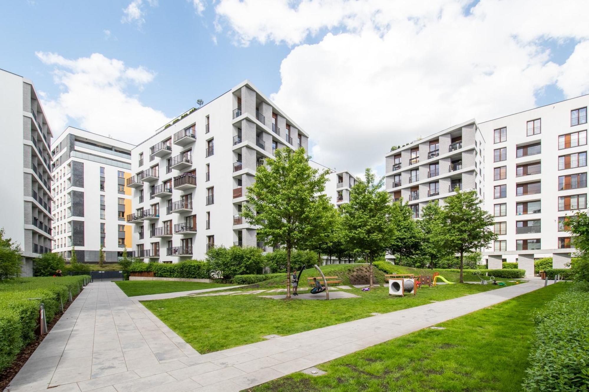 Moko City Apartments Varsovia Exterior foto