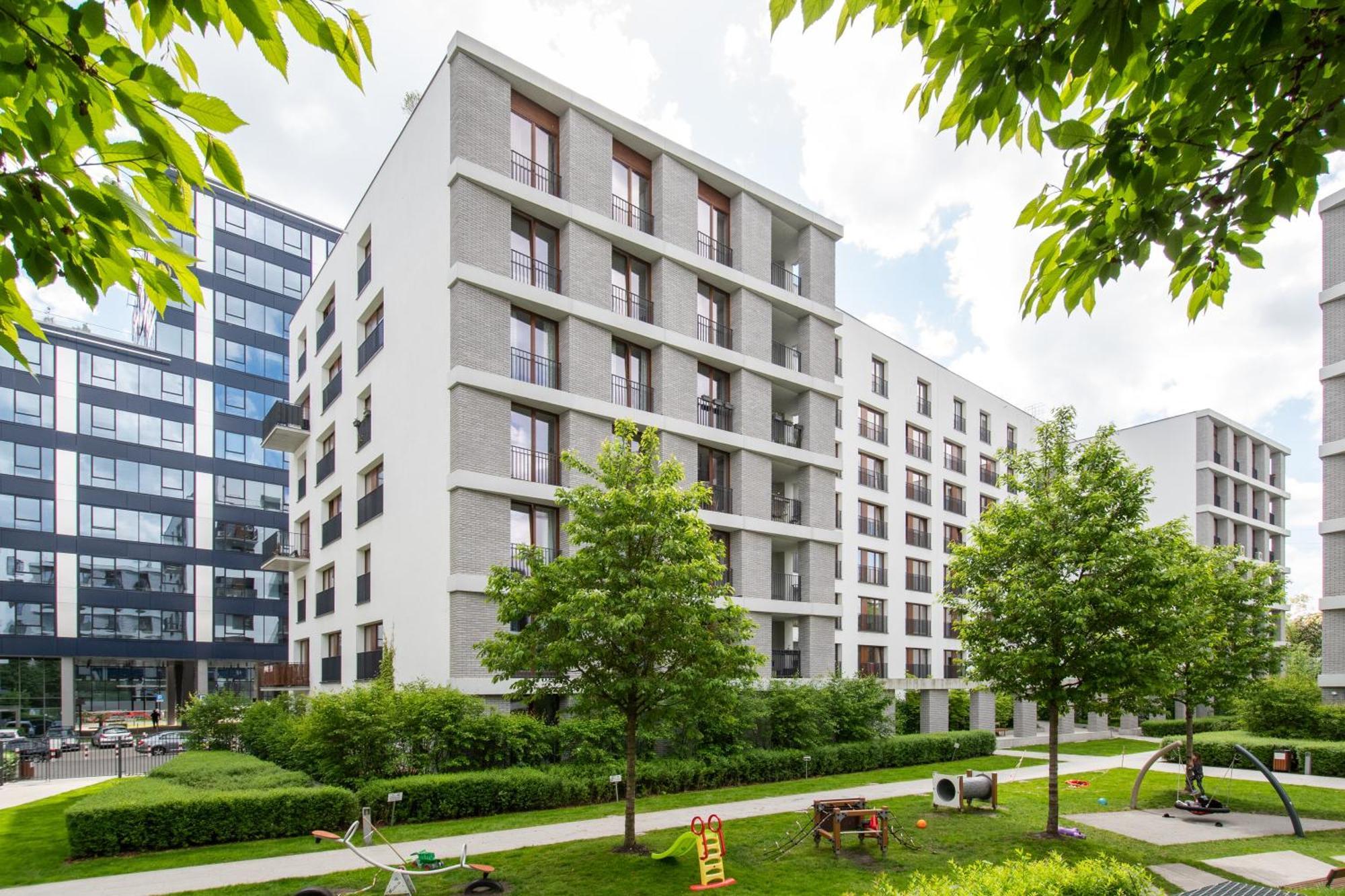 Moko City Apartments Varsovia Habitación foto